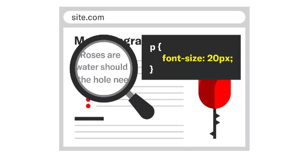 Cỡ chữ tối ưu trong bài viết là từ 18 đến 22 pixel