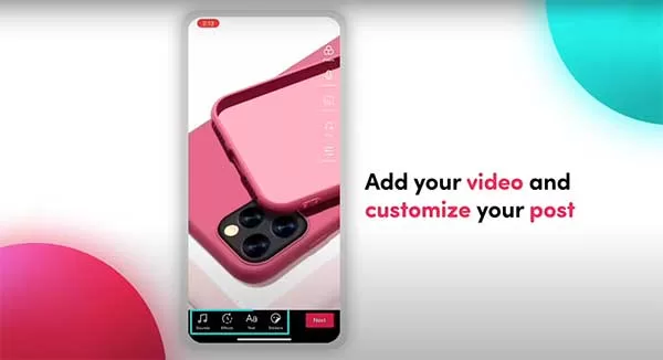 Tùy chỉnh video Tiktok