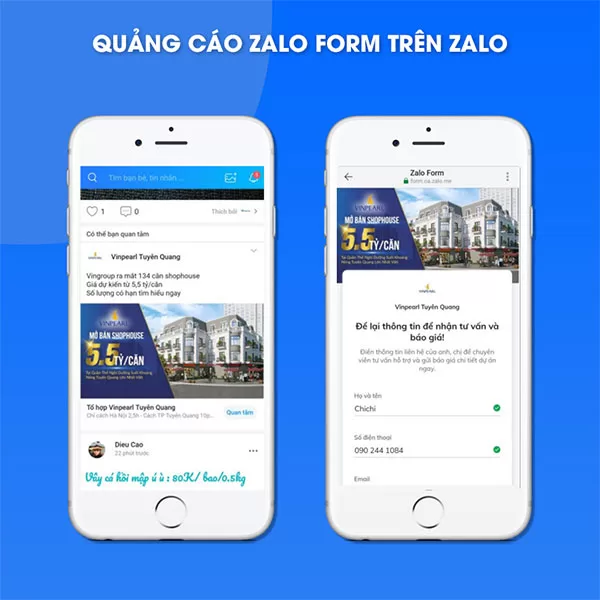 Zalo Lead Form Ads