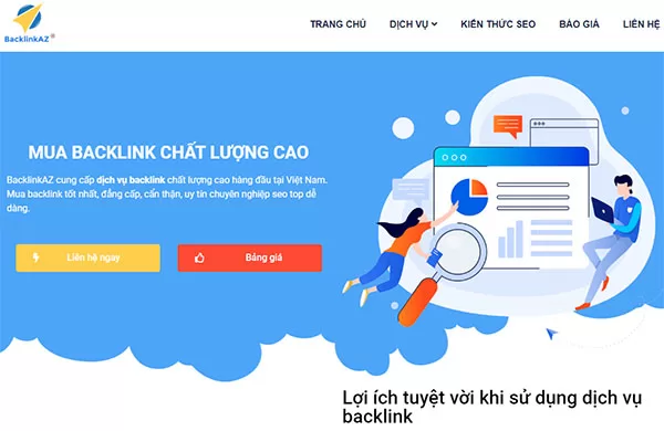 BacklinkAZ - Top#1 Dịch vụ tăng referring domain tại Việt Nam