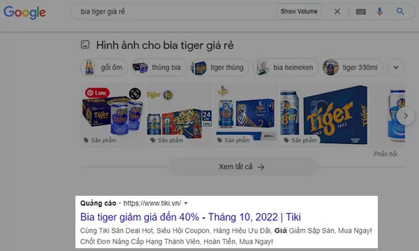 Bia rượu, thức uống có cồn bị hạn chế quảng cáo trên Google Ads