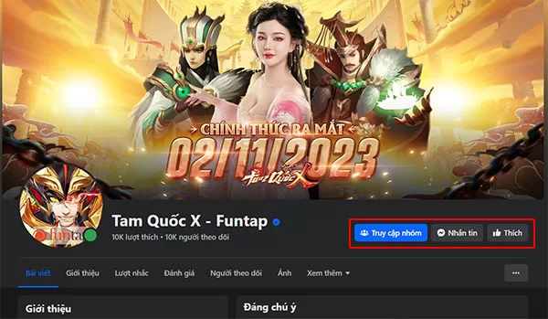 Thêm nút kêu gọi hành động trên fanpage Facebook