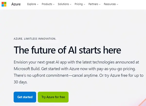 Mẫu Key Message của dịch vụ Microsoft Azure